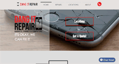 Desktop Screenshot of dangitrepair.com